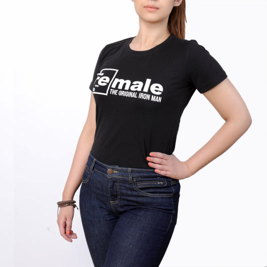 Graphic Female Tee (Black)