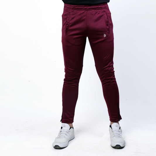 Workout Bottoms (Shiny Maroon)