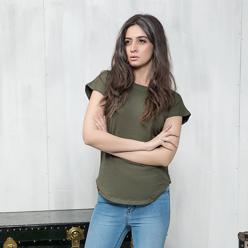 Short-Sleeve Tee (Olive)