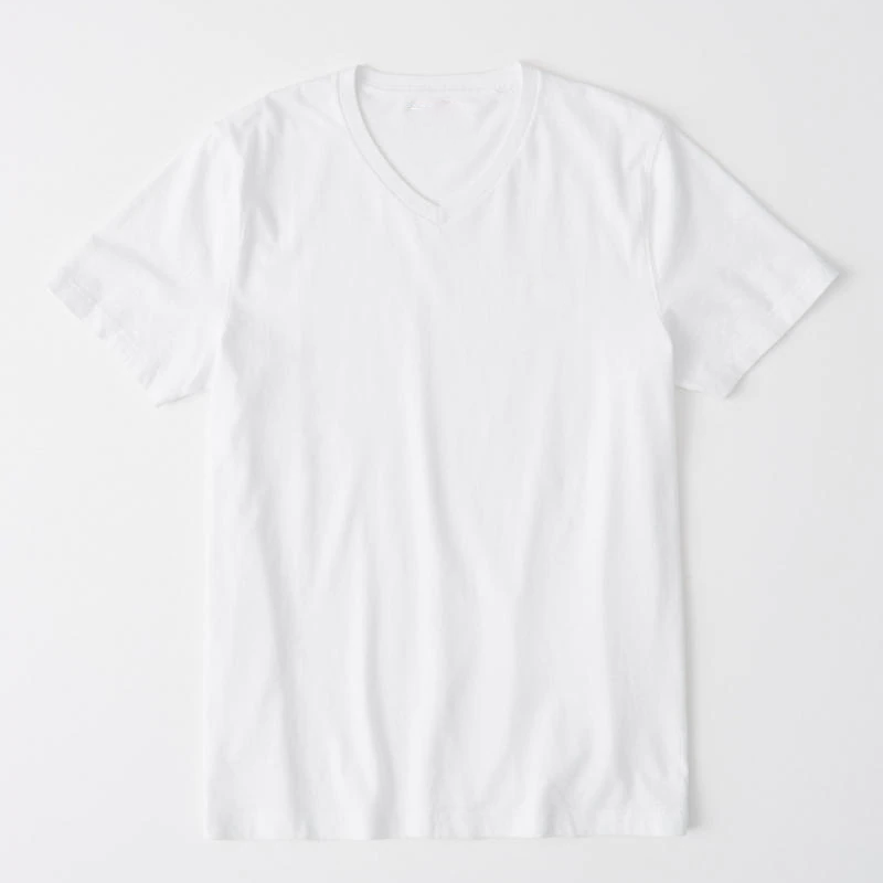 Short-Sleeve V Tee (White)